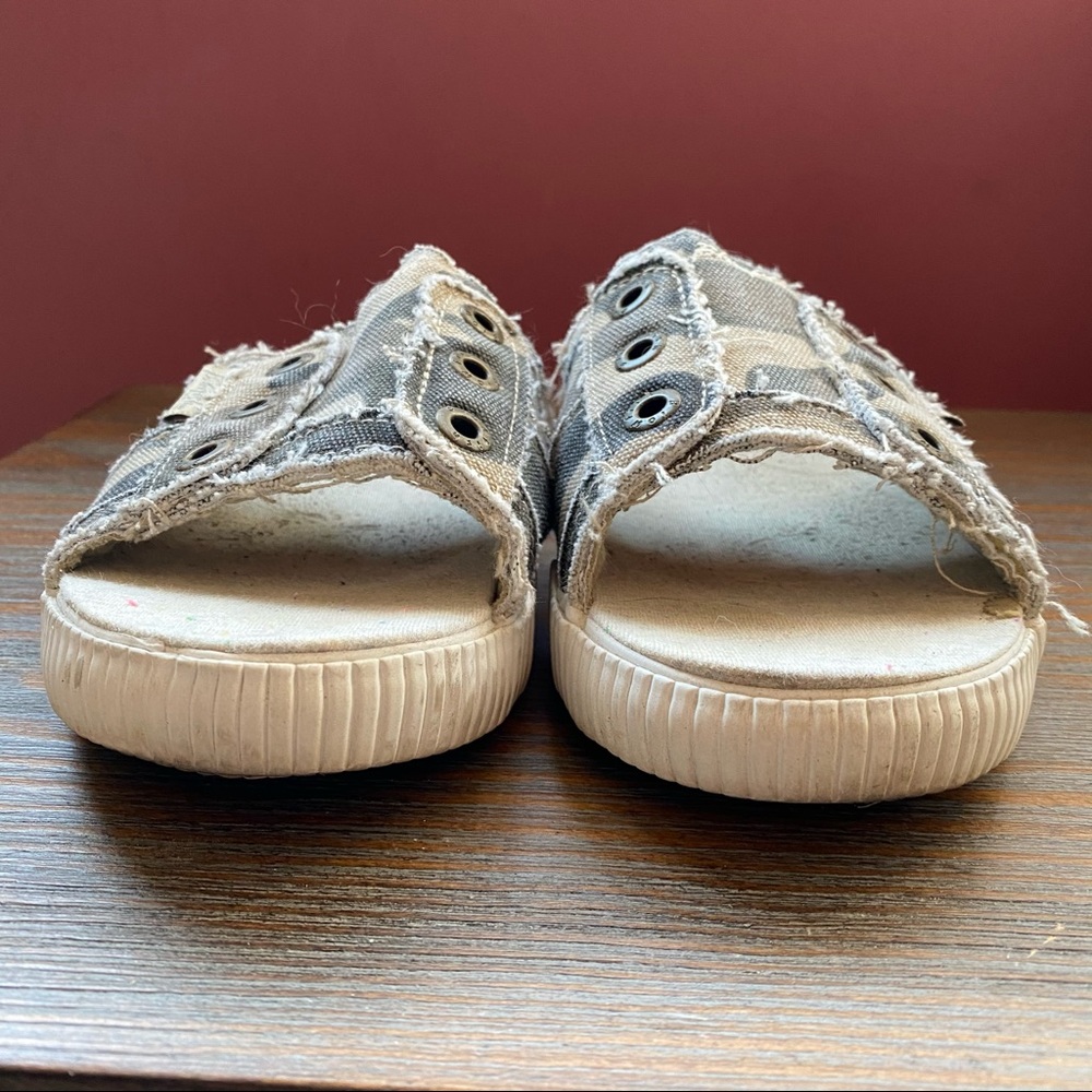 Blowfish camo sneaker slides - Picture 3 of 5